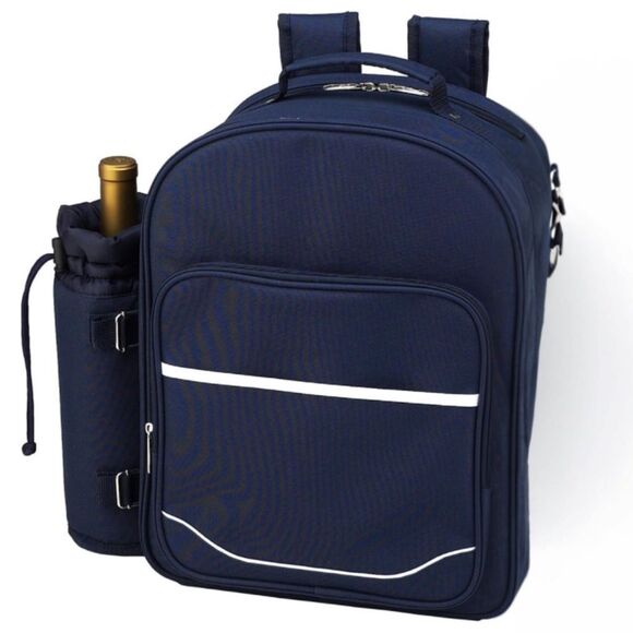 Picnic | Cooler Backpack Navy Blue - Picture 1 of 7